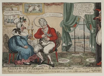 Nosing the nob at Ramsgate - een historisch feit, 1821